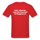 Liberty Since 1776 T-Shirt - red