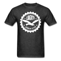 Liberty Since 1776 T-Shirt - heather black