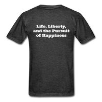 Liberty Since 1776 T-Shirt - heather black