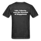 Liberty Since 1776 T-Shirt - heather black