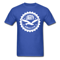 Liberty Since 1776 T-Shirt - royal blue