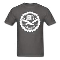 Liberty Since 1776 T-Shirt - charcoal