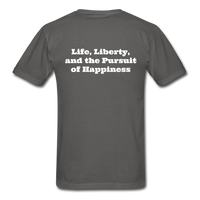 Liberty Since 1776 T-Shirt - charcoal