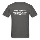 Liberty Since 1776 T-Shirt - charcoal