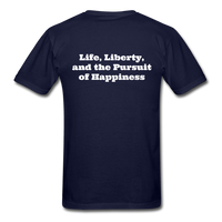 Liberty Since 1776 T-Shirt - navy