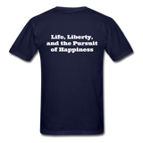Liberty Since 1776 T-Shirt - navy