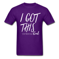 I Got This T-Shirt - purple