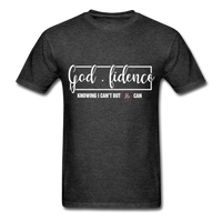 God-fidence T-Shirt - heather black