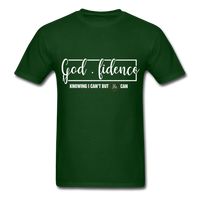God-fidence T-Shirt - forest green