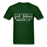 God-fidence T-Shirt - forest green