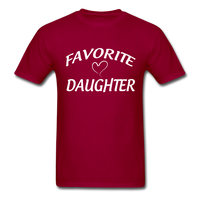 Favorite Daughter T-Shirt - dark red