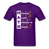 Math T-Shirt - purple