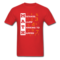 Math T-Shirt - red
