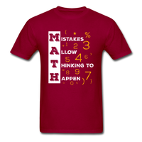 Math T-Shirt - dark red