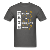 Math T-Shirt - charcoal