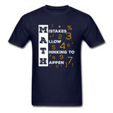 Math T-Shirt - navy