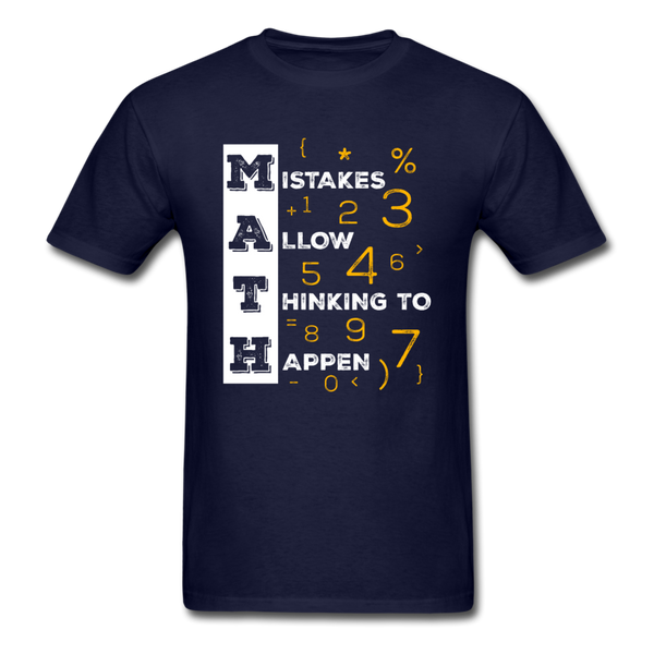 Math T-Shirt - navy