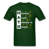 Math T-Shirt - forest green