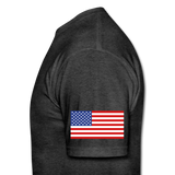 America First America Forever T-Shirt - heather black