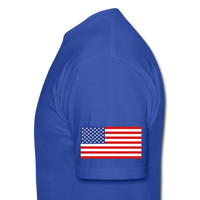 America First America Forever T-Shirt - royal blue