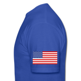 America First America Forever T-Shirt - royal blue