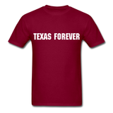 Texas Forever T-Shirt - burgundy