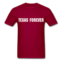 Texas Forever T-Shirt - dark red