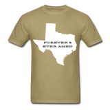 Texas Forever & Ever Amen T-Shirt - khaki