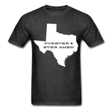 Texas Forever & Ever Amen T-Shirt - heather black