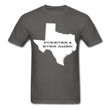 Texas Forever & Ever Amen T-Shirt - charcoal