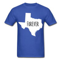 Texas Forever State T-Shirt - royal blue