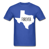 Texas Forever State T-Shirt - royal blue