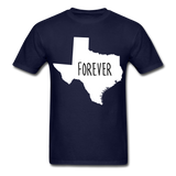 Texas Forever State T-Shirt - navy