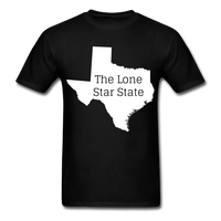 Texas The Lone Star State T-Shirt - black