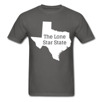 Texas The Lone Star State T-Shirt - charcoal