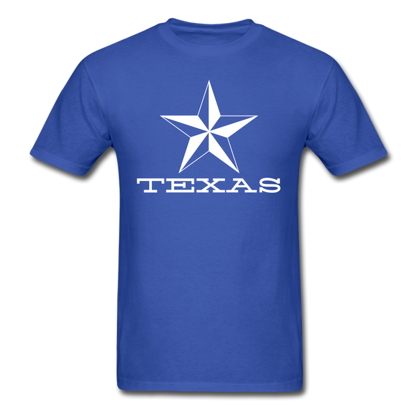 Texas Star T-Shirt - royal blue