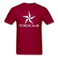 Texas Star T-Shirt - dark red