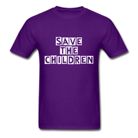 Save The Children T-Shirt - purple