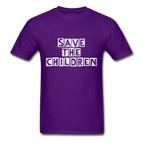 Save The Children T-Shirt - purple