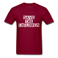 Save The Children T-Shirt - burgundy