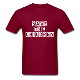Save The Children T-Shirt - burgundy