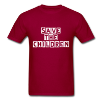 Save The Children T-Shirt - dark red
