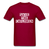 Save The Children T-Shirt - dark red