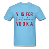 V Is For... T-Shirt - aquatic blue