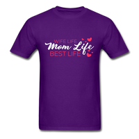 Mom Life T-Shirt - purple