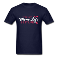 Mom Life T-Shirt - navy