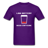 Need Caffeine T-Shirt - purple