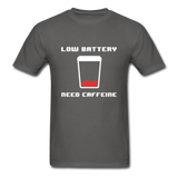 Need Caffeine T-Shirt - charcoal