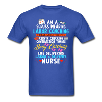 Labor & Delivery Nurse T-Shirt - royal blue