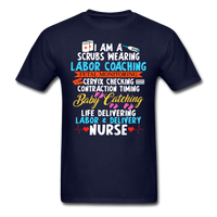 Labor & Delivery Nurse T-Shirt - navy